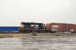 NS GP38-2 Locomotive in the yard